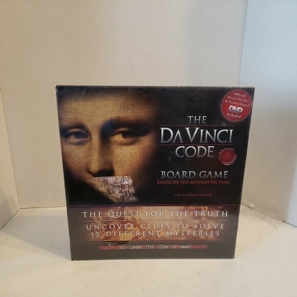 The Da Vinci Code Board Game Mystery 2006 NEW SEALED - Picture 1 of 1